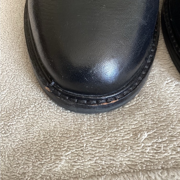 Clarks Classic Black Leather Ladies Boots - Picture 3 of 16